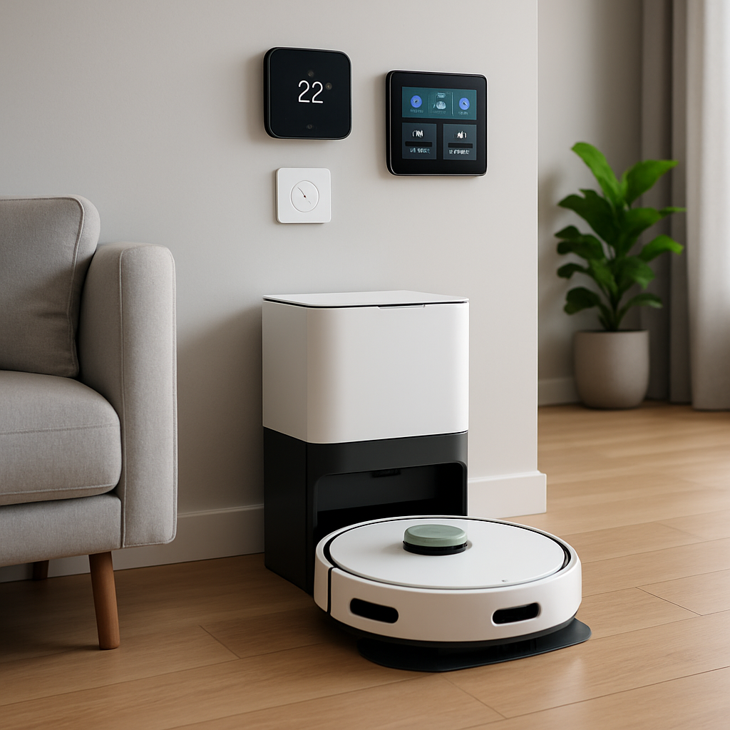 découvrez l'efficacité du robot aspirateur domotique, l'allié parfait pour un ménage sans effort. grâce à sa technologie avancée et sa connectivité intelligente, nettoyez votre maison en toute simplicité et profitez d'un intérieur toujours impeccable.