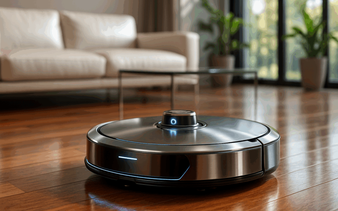 découvrez notre robot aspirateur domotique, l'allié idéal pour un nettoyage autonome et efficace de votre intérieur. grâce à sa technologie avancée et à sa connectivité, simplifiez votre quotidien en programmant des nettoyages personnalisés selon vos besoins.