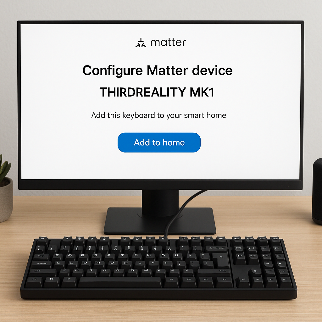 découvrez le thirdreality mk1, le clavier parfait pour intégrer facilement votre domotique avec matter et home assistant. profitez d'une interface utilisateur intuitive et d'une compatibilité avancée pour contrôler tous vos appareils connectés en toute simplicité.