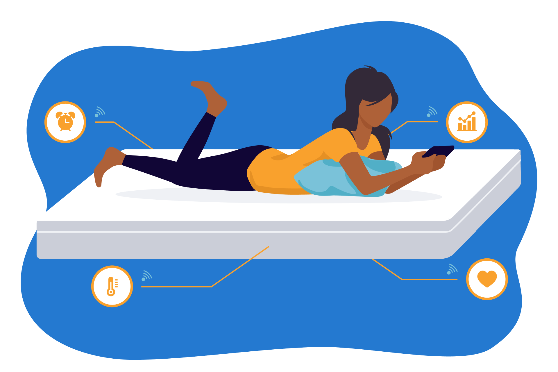 découvrez le matelas intelligent et domotique : un couchage innovant qui allie confort, technologie et connectivité pour améliorer la qualité de votre sommeil grâce à des fonctionnalités avancées et un contrôle simple depuis votre smartphone.