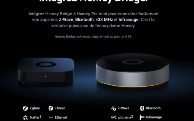 Domotique : Homey lance son boîtier « Pro mini » disponible en Europe à 250 €