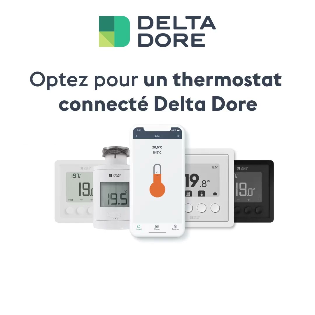 découvrez l'innovation delta dore avec son thermostat intelligent intégrant l'intelligence artificielle pour un confort optimal et des économies d'énergie.