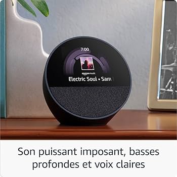 découvrez l'amazon echo spot, un réveil intelligent révolutionnaire alliant design compact et assistant vocal alexa pour simplifier votre quotidien.