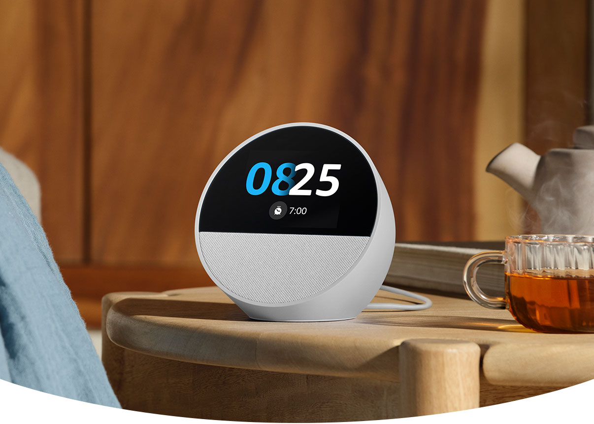 découvrez l'amazon echo spot, un réveil intelligent révolutionnaire qui combine design compact et fonctionnalités avancées pour un quotidien connecté et simplifié.