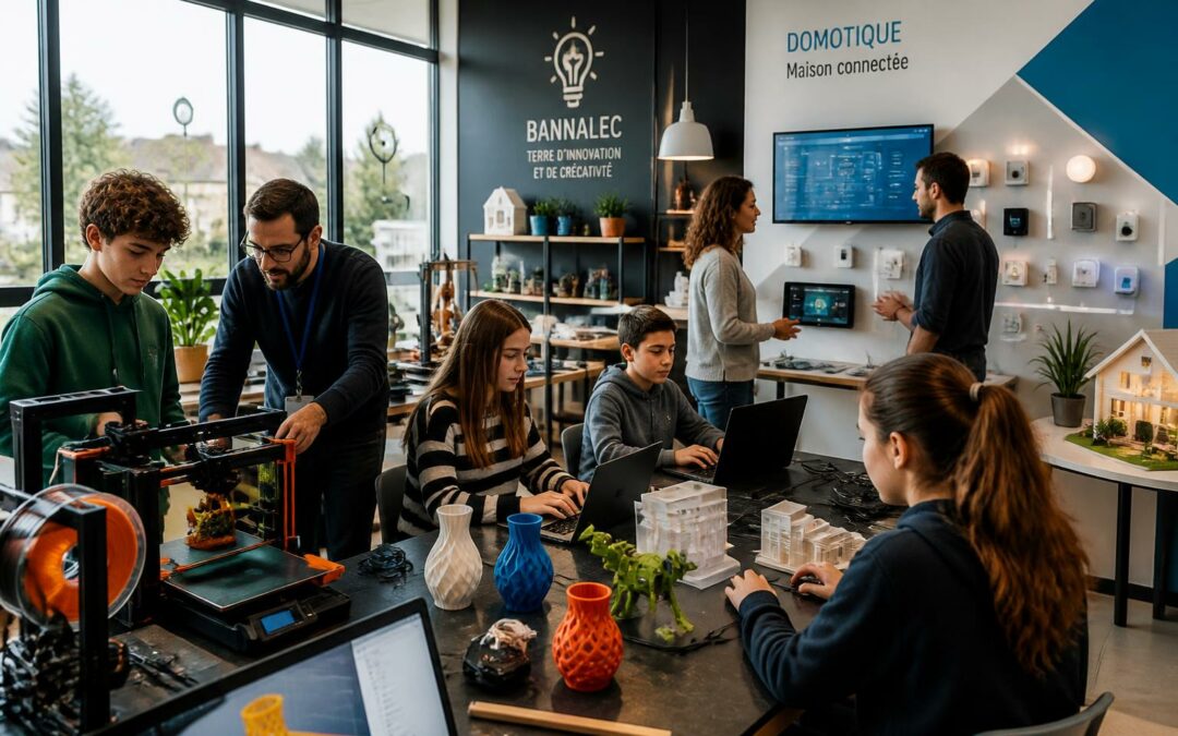 découvrez comment le club informatique de bannalec prépare l'avenir grâce à des formations innovantes en impression 3d et domotique, alliant technologie et apprentissage pour tous.