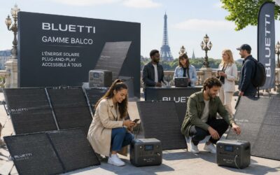 BLUETTI lance à Paris sa gamme Balco pour rendre l&rsquo;énergie solaire plug-and-play accessible à tous