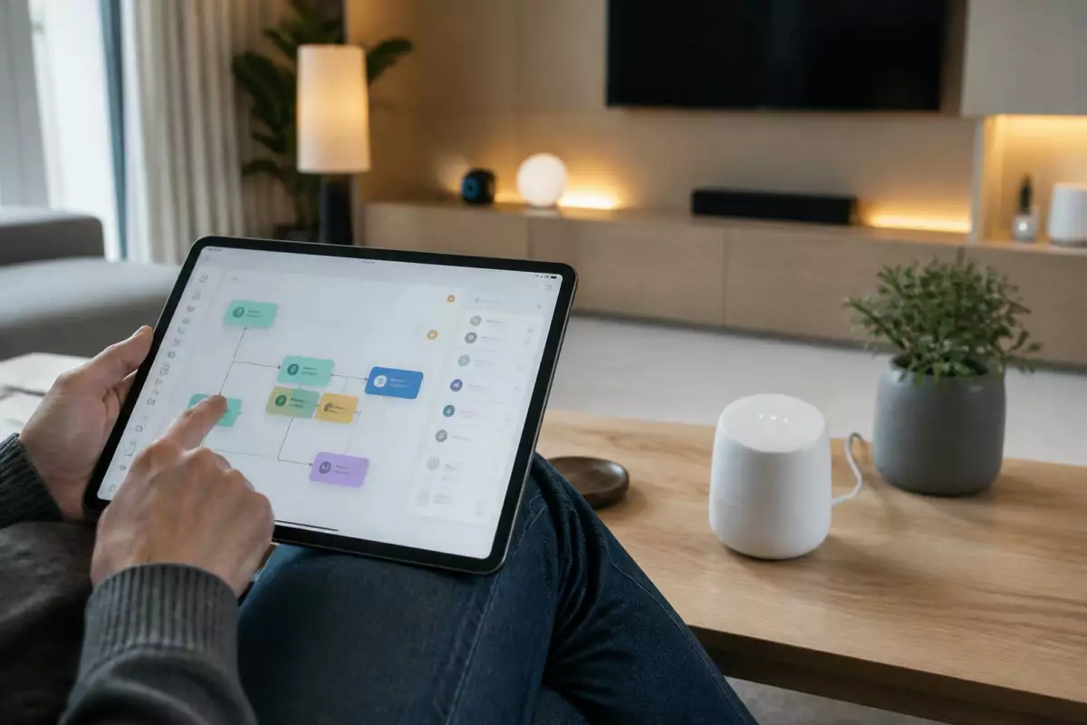 découvrez le nouvel éditeur d'automatisation de google home qui vous permet de créer facilement des routines personnalisées pour simplifier votre quotidien.