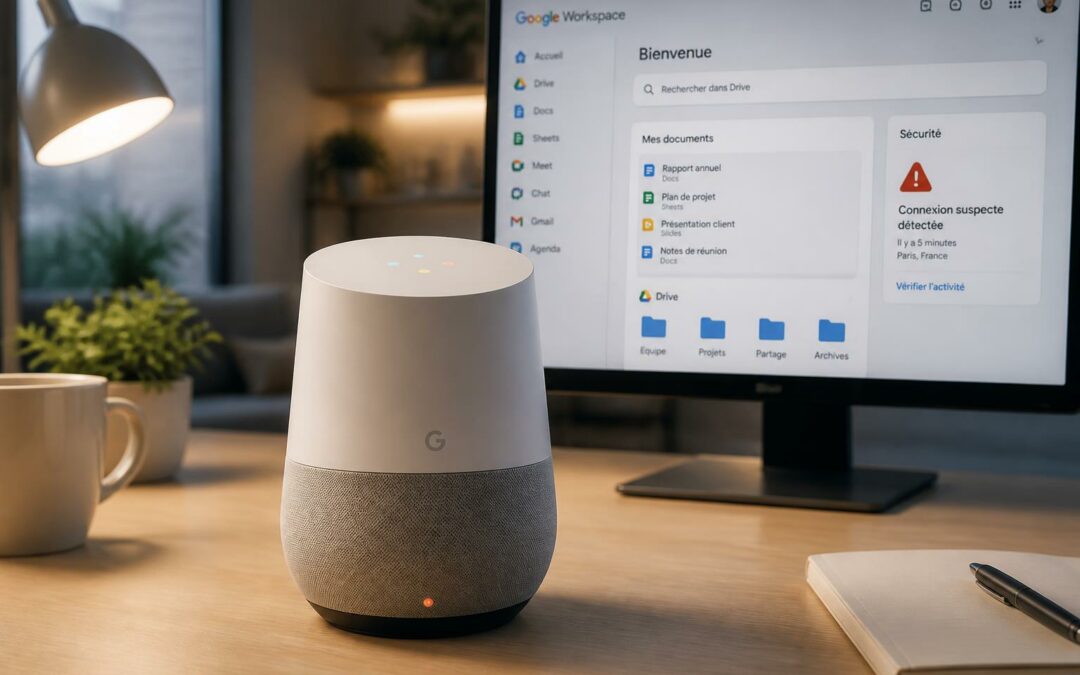 Google Home s&rsquo;ouvre aux comptes Workspace, mais attention à ce détail crucial !