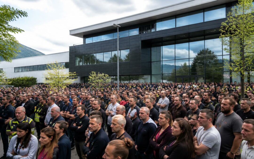 découvrez pourquoi 350 employés de somfy en haute-savoie se mobilisent devant le siège de cluses pour exprimer leur mécontentement et les enjeux de cette mobilisation.
