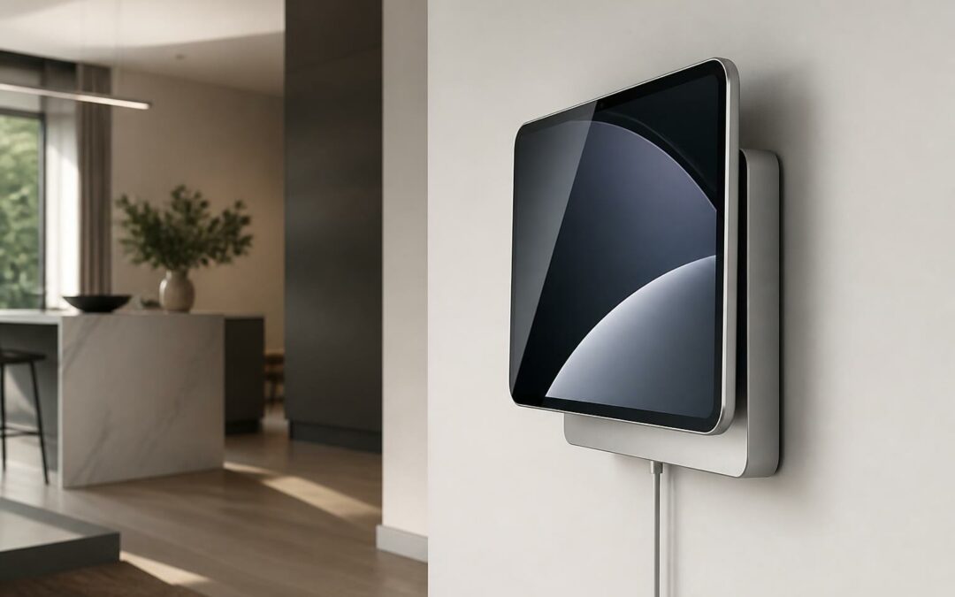 découvrez l'homehub d'apple, une fixation murale innovante qui combine design élégant et recharge intégrée pour vos appareils apple, simplifiant votre quotidien.