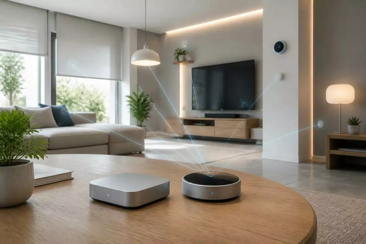 découvrez la révolution domotique avec aqara : présentation de l'edge hub m300 et studio connect, la solution parfaite pour intégrer matter aux systèmes professionnels.