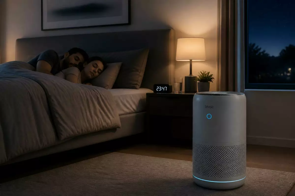 découvrez comment un purificateur d'air peut réduire les ronflements nocturnes et améliorer la qualité de votre sommeil pour des nuits plus paisibles.