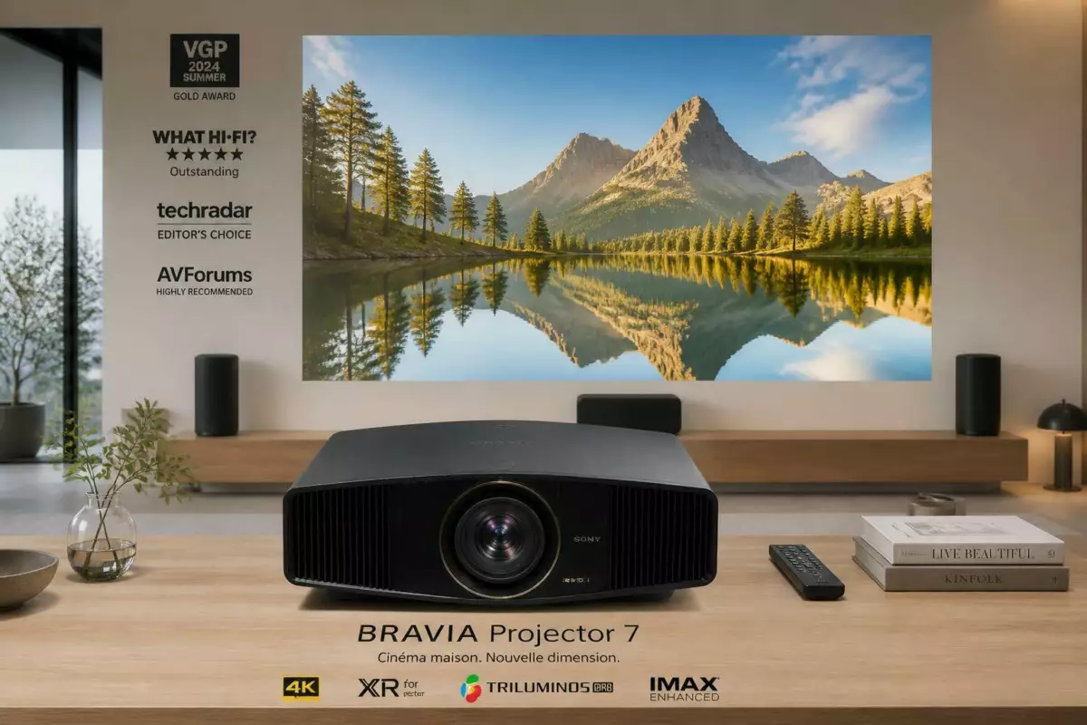 Sony BRAVIA Projector 7 : le vidéoprojecteur 4K natif acclamé par la presse comme une référence incontournable
