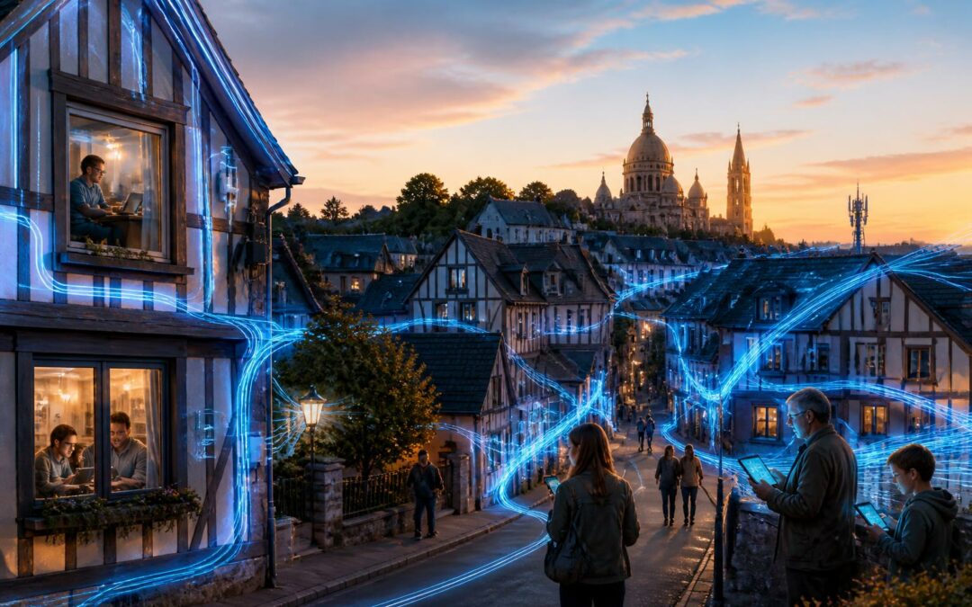 découvrez la transition numérique à lisieux en normandie avec 97 % des foyers désormais connectés à la fibre optique, marquant la fin proche de l’ère de l’adsl pour une connexion internet plus rapide et fiable.