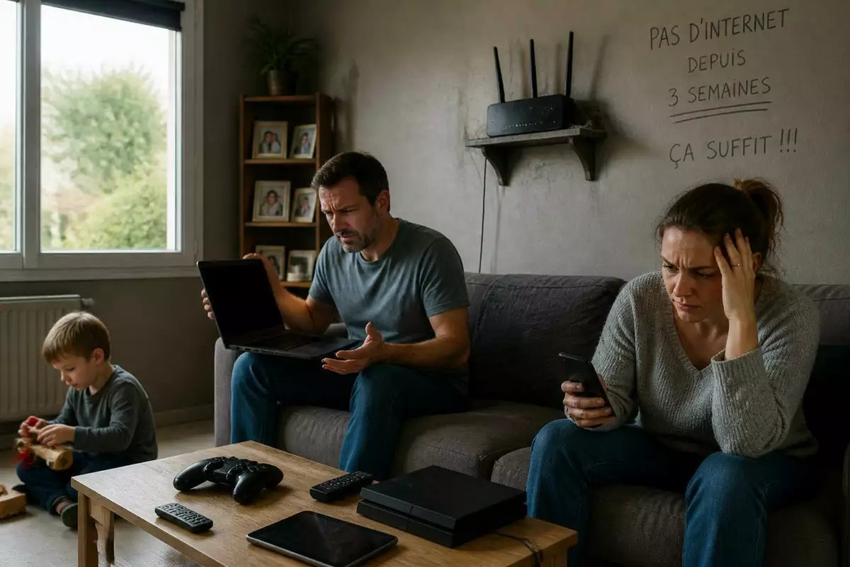 découvrez le témoignage des abonnés confrontés à une panne de fibre longue de trois semaines, illustrant les défis et frustrations d'une coupure internet prolongée.