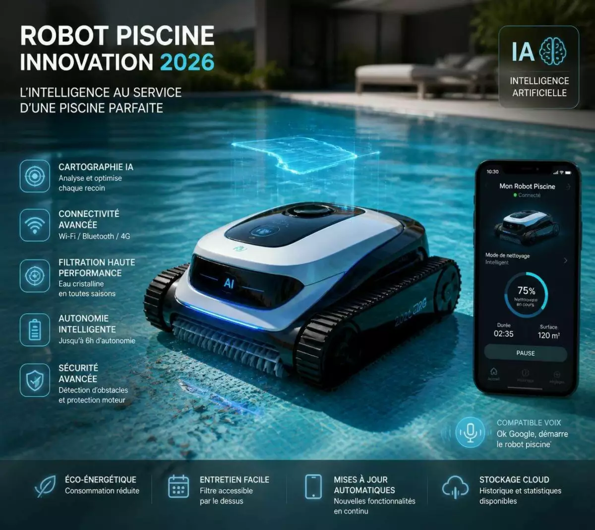 découvrez notre guide ultime pour choisir le meilleur robot piscine et profitez pleinement d'un été sans souci grâce à un nettoyage efficace et automatisé de votre piscine.