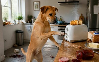 Quand un chien seul déclenche un grille-pain : un incident surprenant qui coûte cher