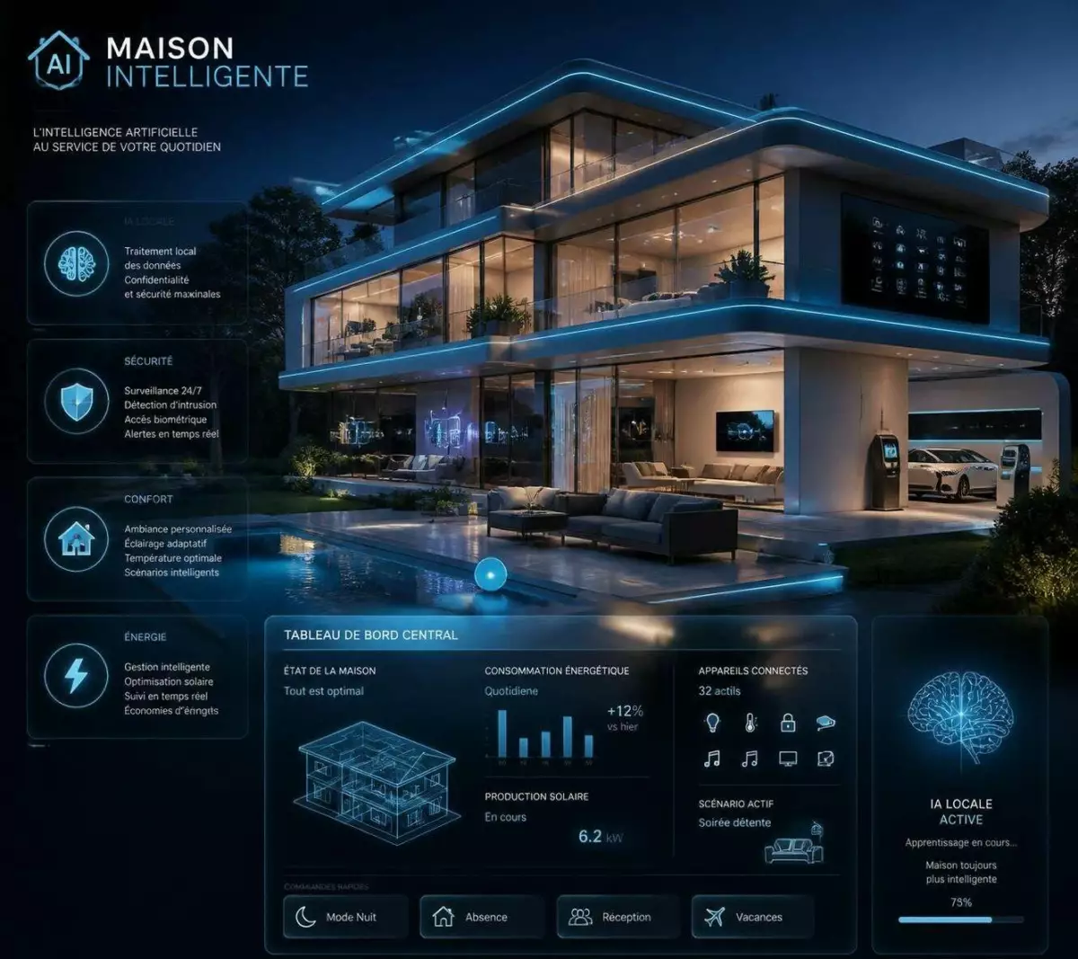 découvrez comment un modèle d'ia local transforme la maison connectée, offrant sécurité, rapidité et confidentialité pour une révolution à domicile inédite.